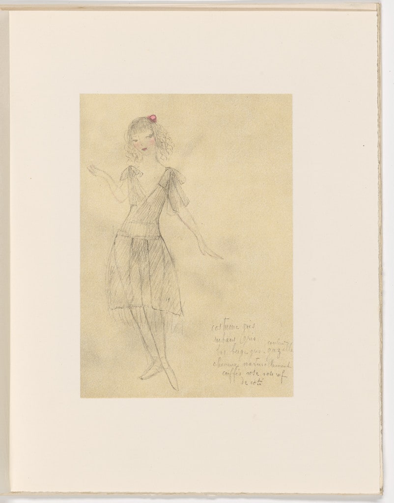 Plate (folio 30) from Les Biches, vol. I