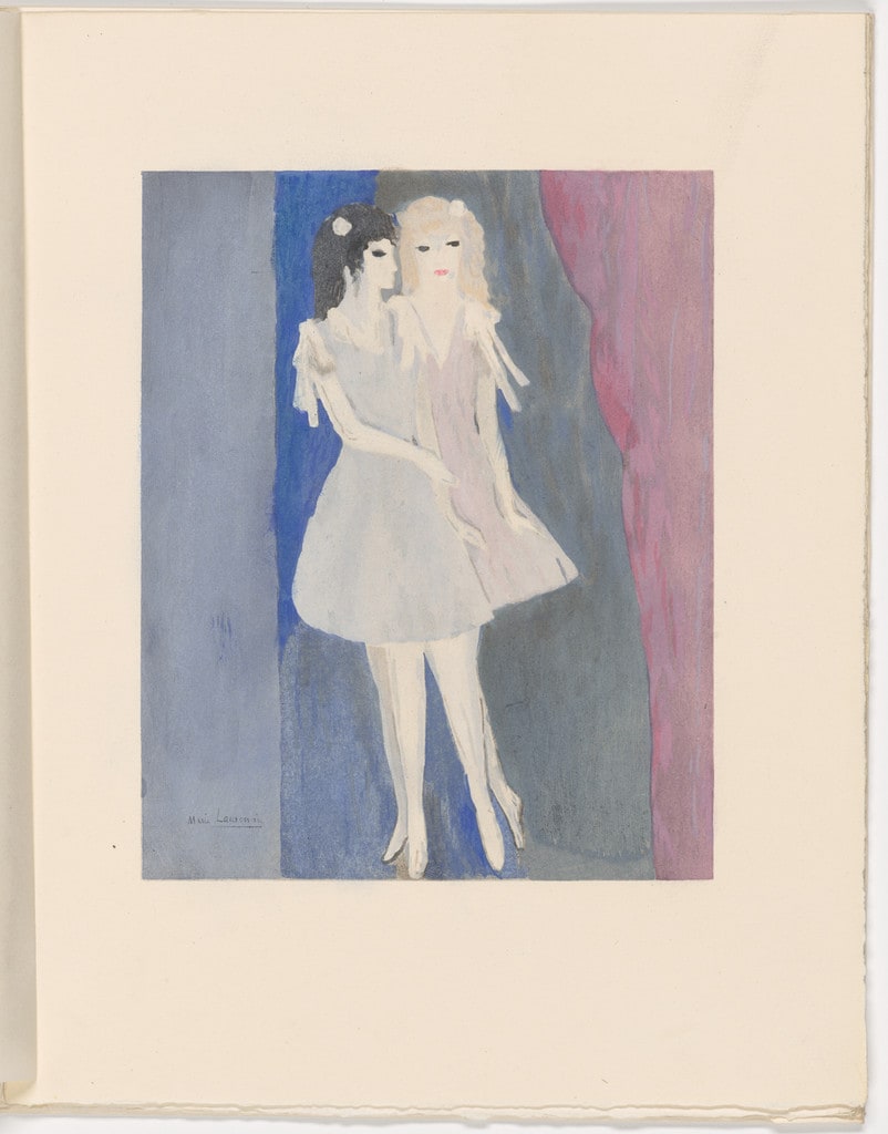 Plate (folio 31) from Les Biches, vol. I