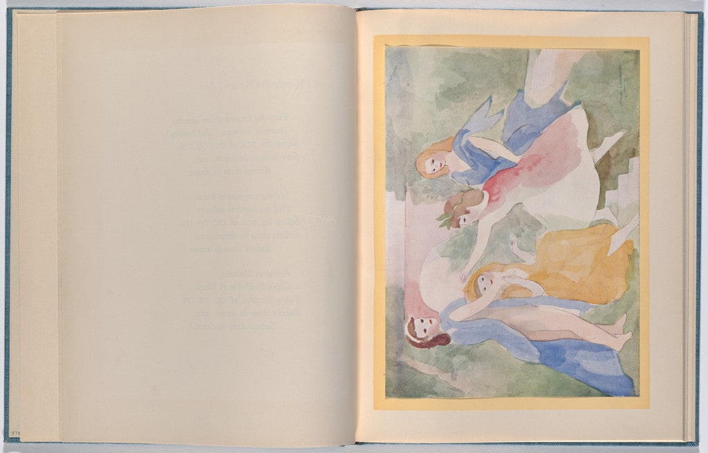Plate (folio 8) from Les Petites filles (The Little Girls)