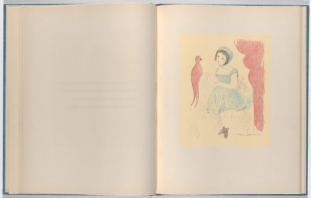 Plate (folio 14) from Les Petites filles (The Little Girls)