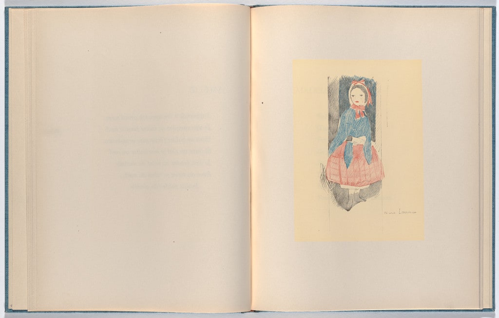 Plate (folio 16) from Les Petites filles (The Little Girls)