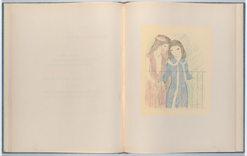 Plate (folio 24) from Les Petites filles (The Little Girls)