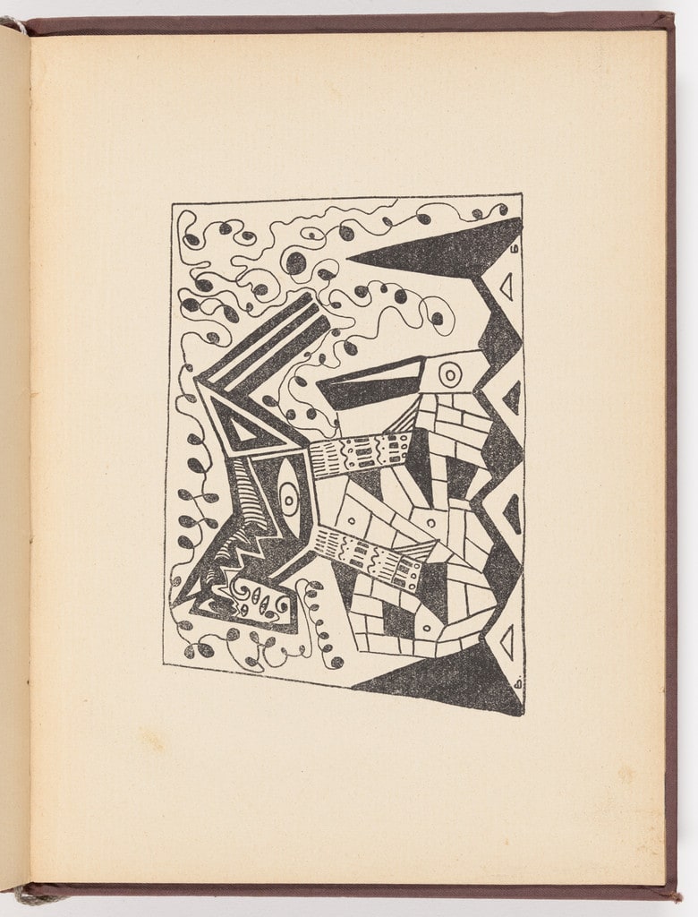 Plate (page 159) from Futuristy. Pervyi zhurnal' russkikh' futuristov' (Futurists: First Journal of the Russian Futurists) no. 1-2