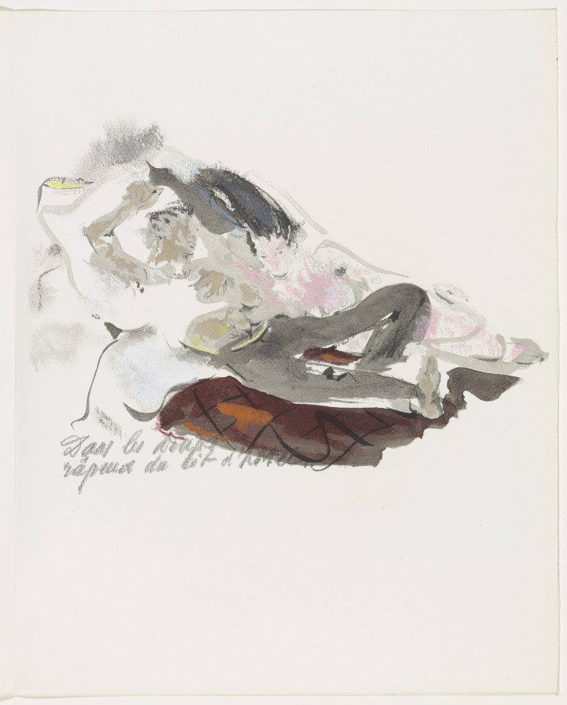 Plate (page 213) from Mille Regrets (A Thousand Regrets)