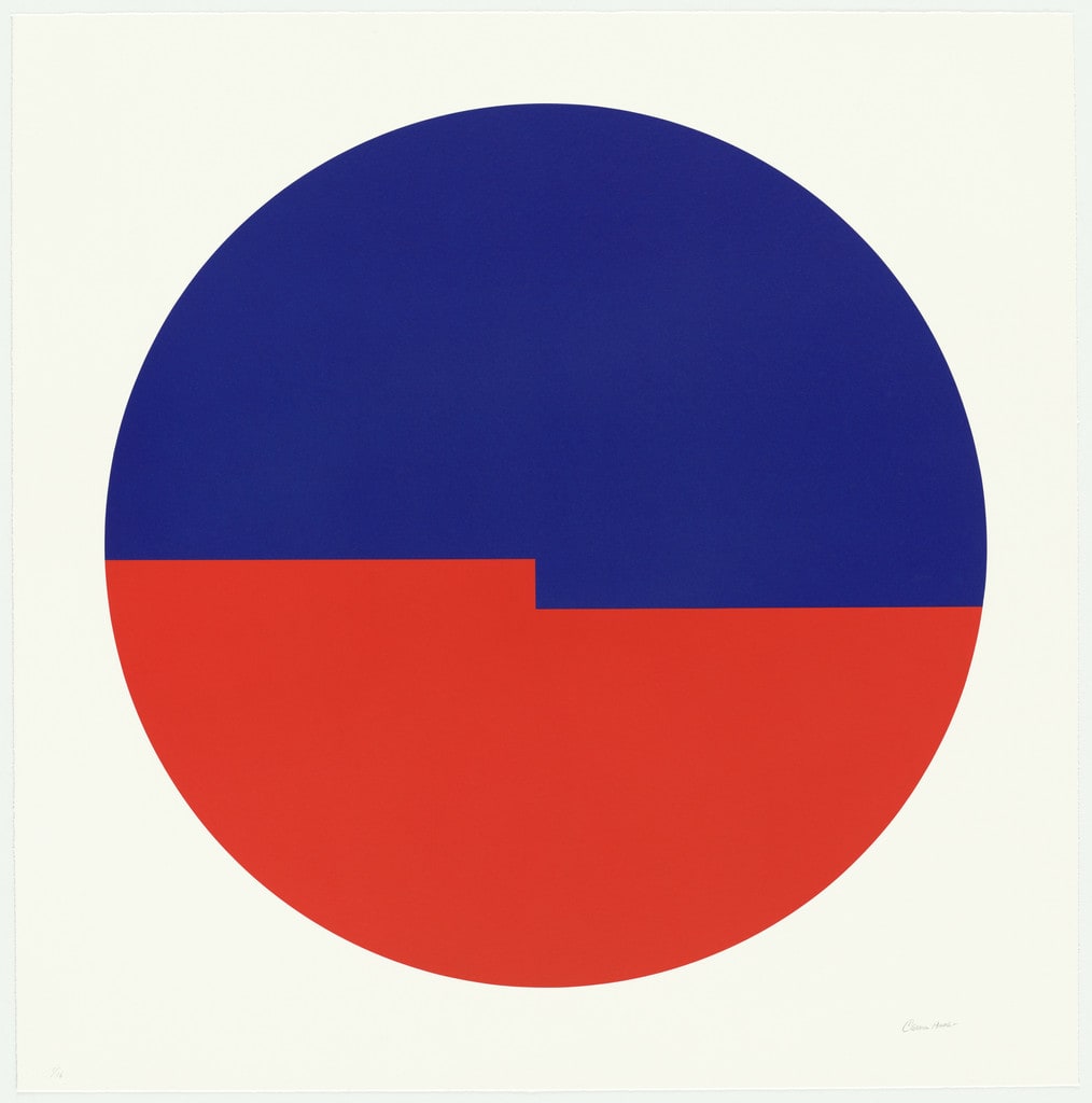 Tondo: Azul y Rojo