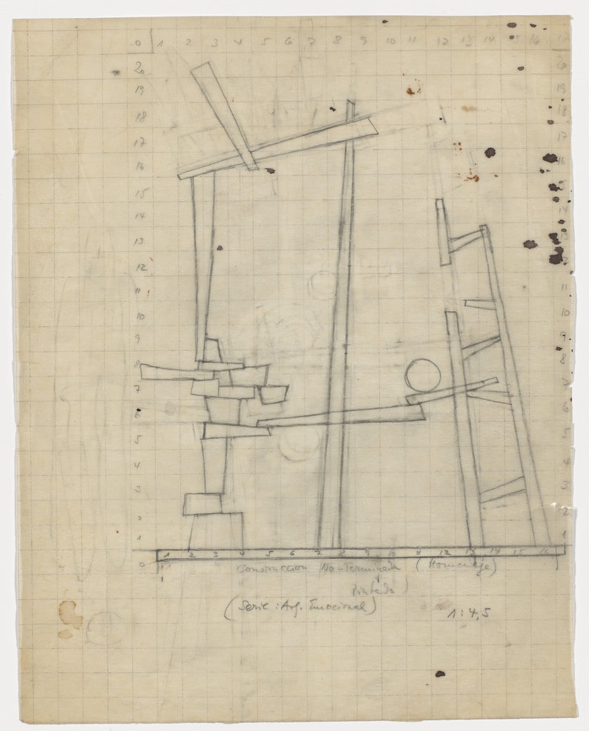 Sketch of Unfinished Construction II. Posthumous Homage to Daniel Mont