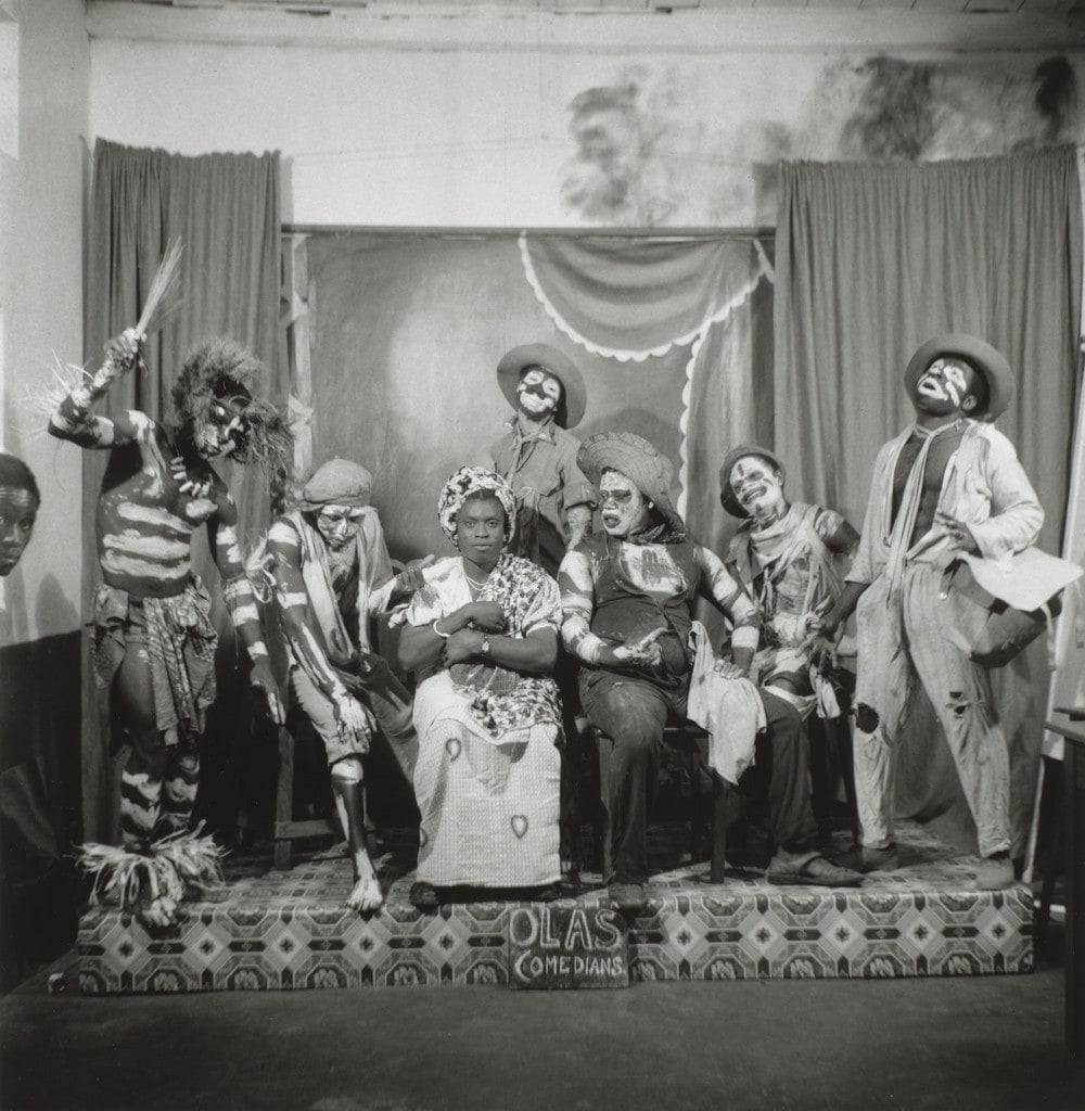 The Olas Comedians, an All-Male Troupe of Actors, Ever Young Studio, Accra
