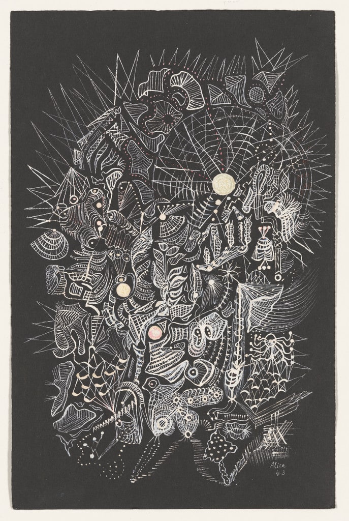 The Insect ( El insecto) from the series Crystals in Space