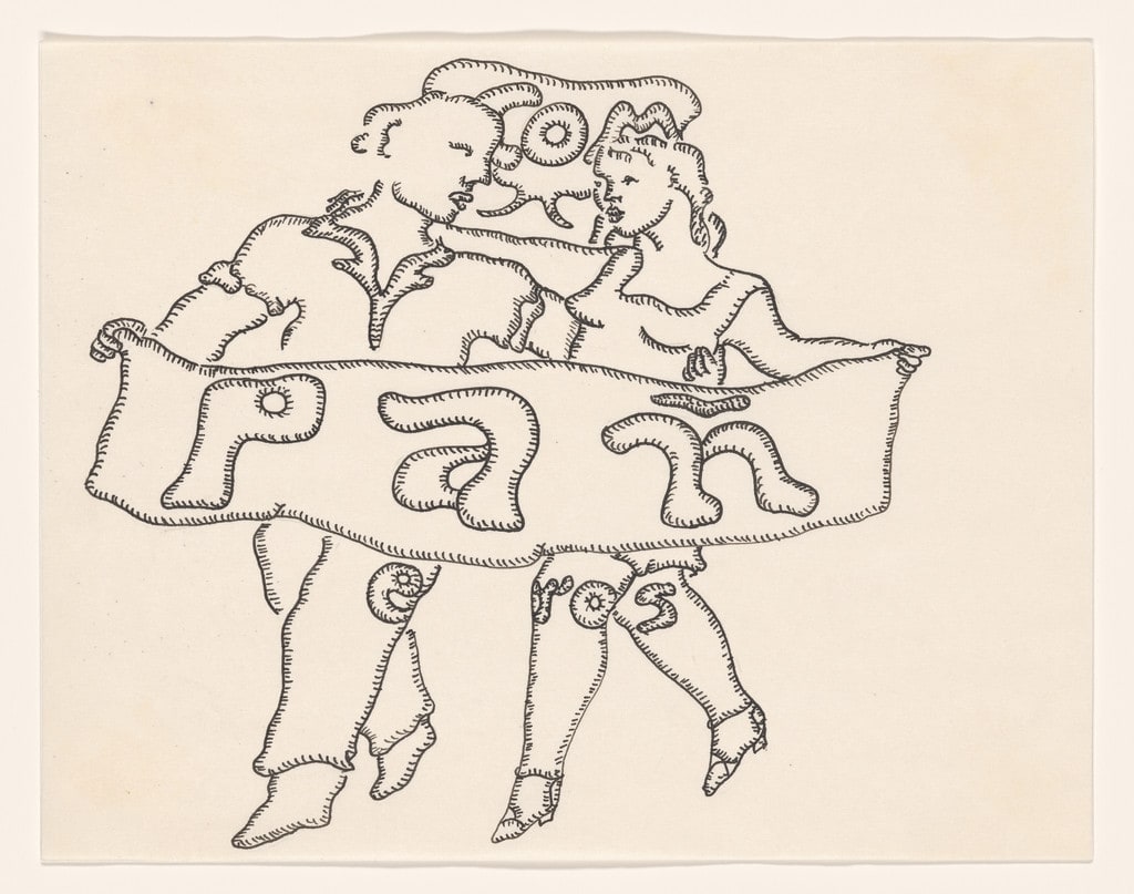 Compañeros: compartir el paño de Eros (Companions: Sharing Eros’s Kerchief) from the series AMAzone Palabrarmas