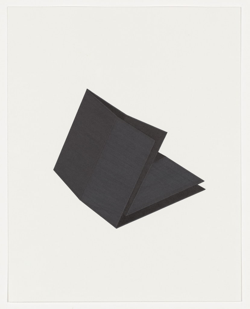 Untitled (Black Folds XI)