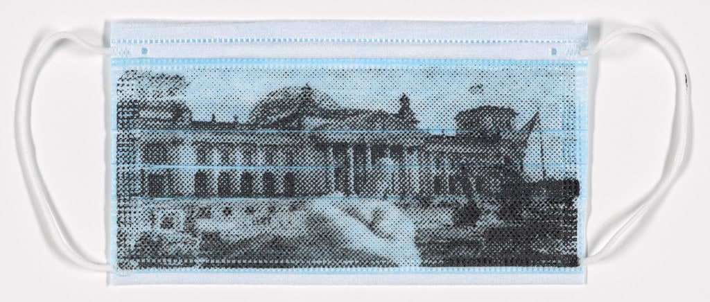 Reichstag, Berlin, Germany, 1999 from the Study of Perspective Series from the collection Ai Weiwei MASK