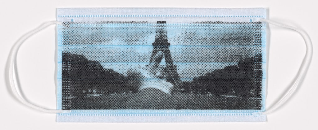 Eiffel Tower, Paris, France, 1999 from the Study of Perspective Series from the collection Ai Weiwei MASK
