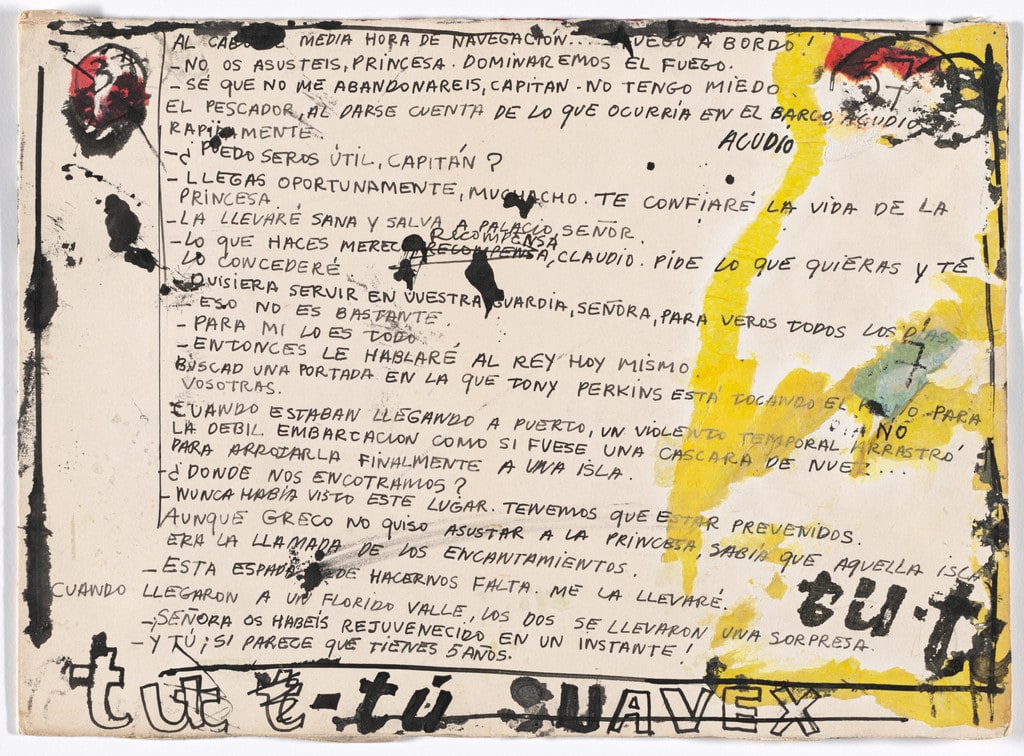 Folio X from Bewitching Kisses (Besos Brujos)