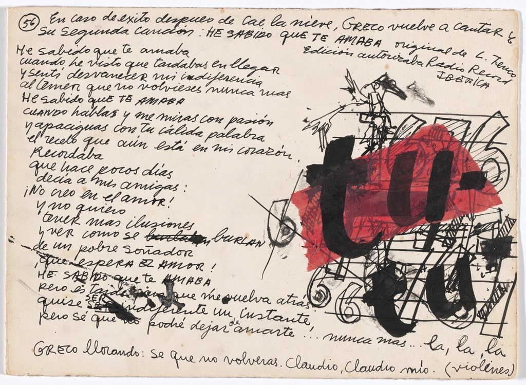 Folio XV from Bewitching Kisses (Besos Brujos)
