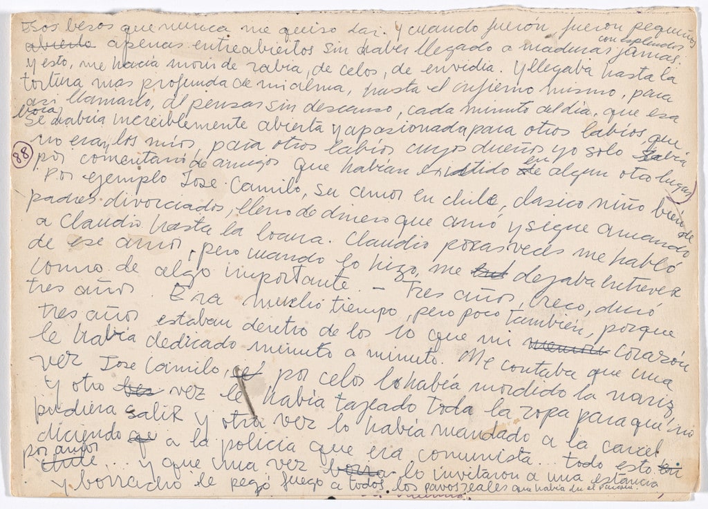 Folio XXII from Bewitching Kisses (Besos Brujos)