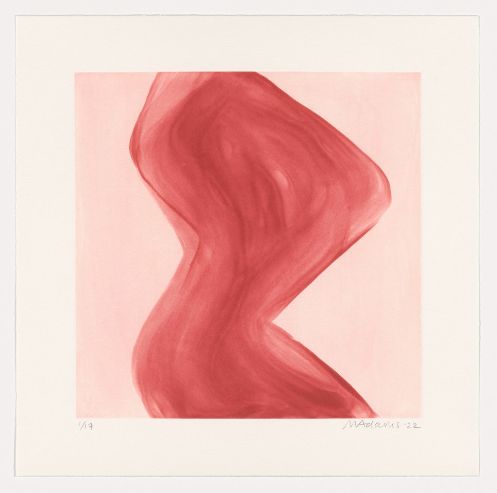 NY Series (Etchings) Carmine Red