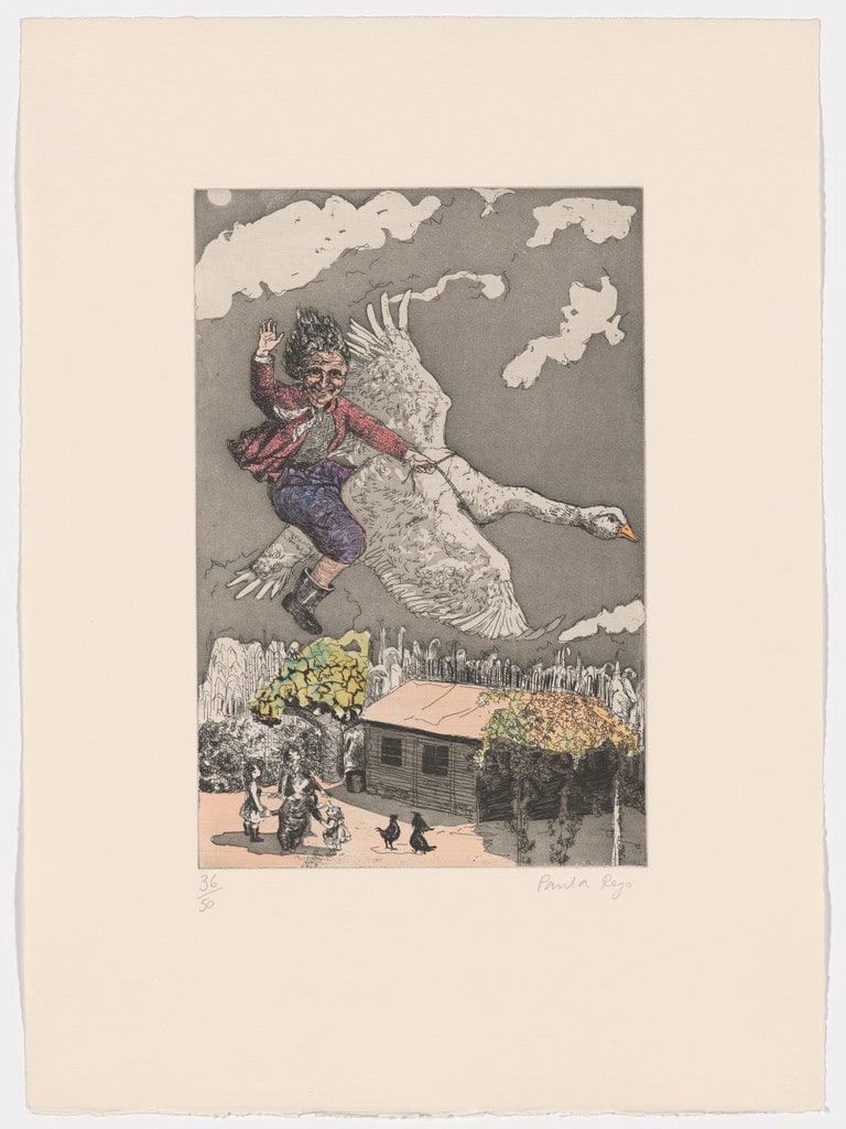 Old Mother Goose from the series Nursery Rhymes