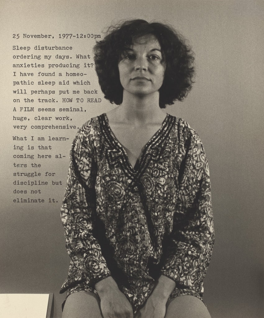 Fragments from a Visual Journal (25 November, 1977–12:00 pm)