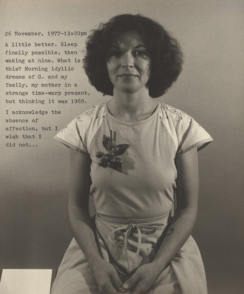 Fragments from a Visual Journal (26 November, 1977–12:00 pm)