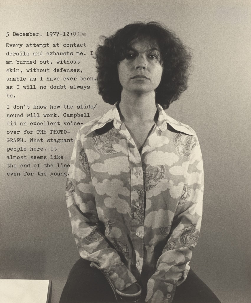 Fragments from a Visual Journal (5 December, 1977–12:00 pm)