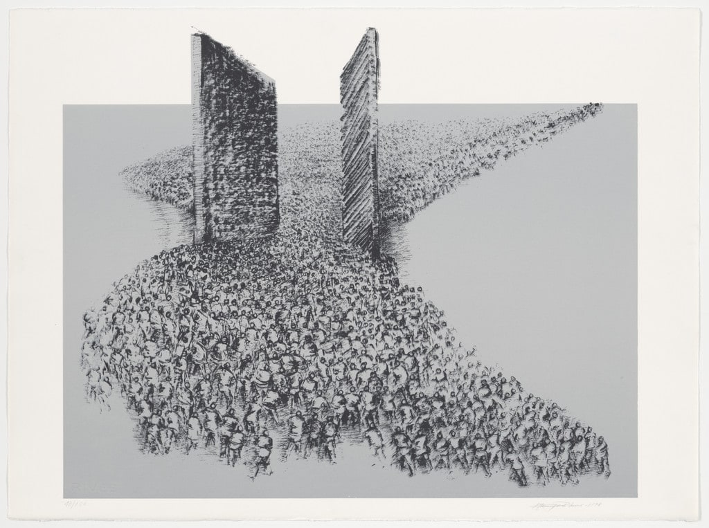 The Gate (La Puerta) from Actualidad Gráfica-Panorama Artístico