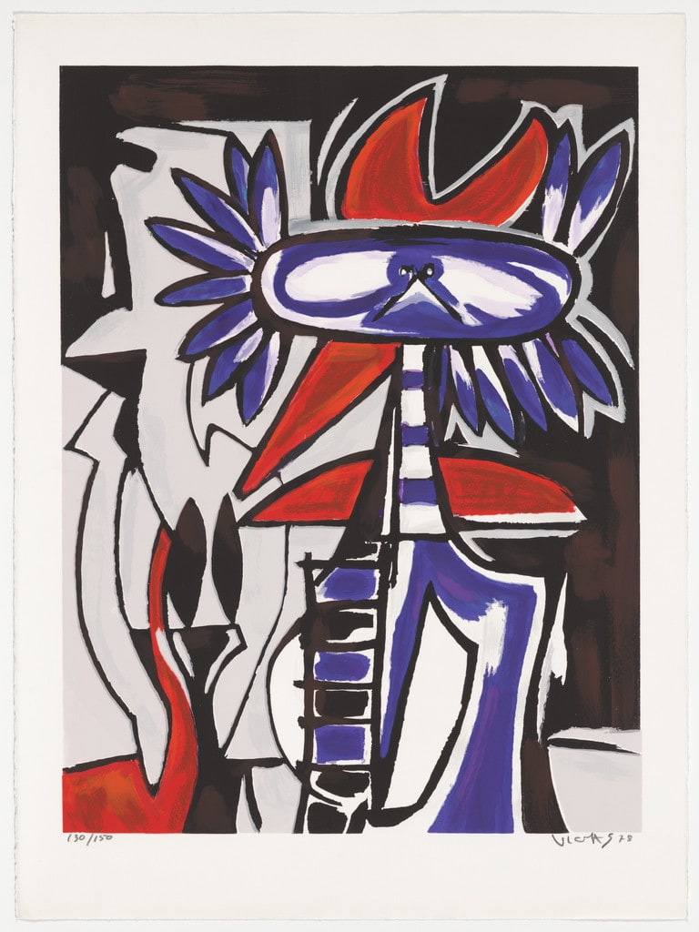 The Blue Witch (La Bruja Azul) from Actualidad Gráfica-Panorama Artistico