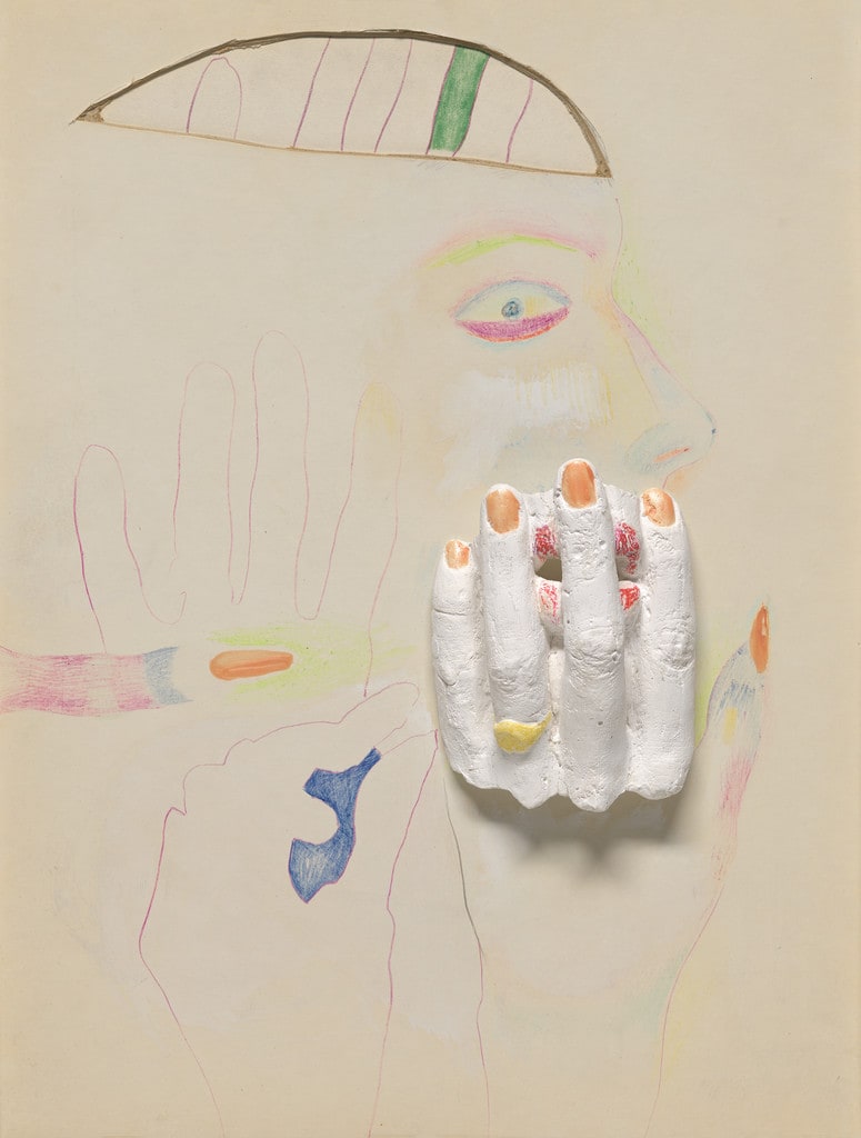Drawing with Sculptured Hand