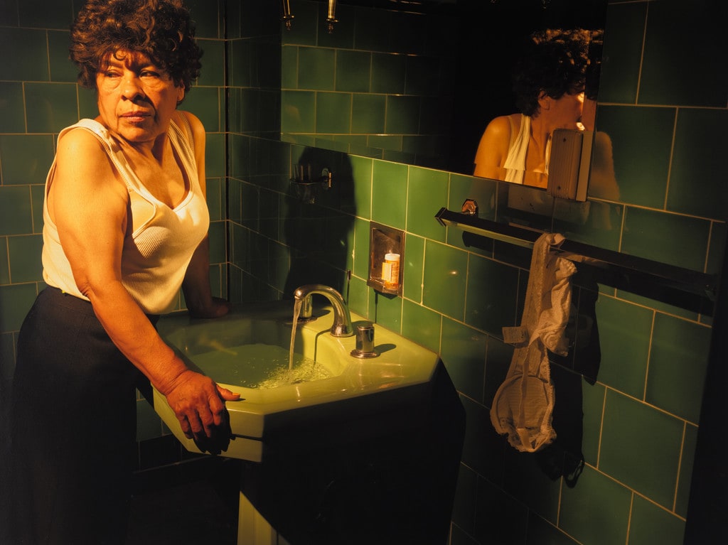 Green Bathroom, Person (Subject #15)