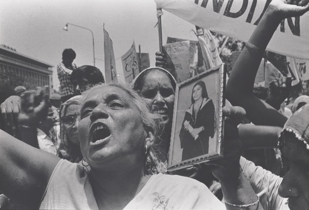 Sathyarani - Anti Dowry Demonstration, Delhi; Sathyarani - Staged Portrait, Punjabi Bagh Residence, Delhi; Sathyarani - Staged Portrait, Supreme Court, Delhi
