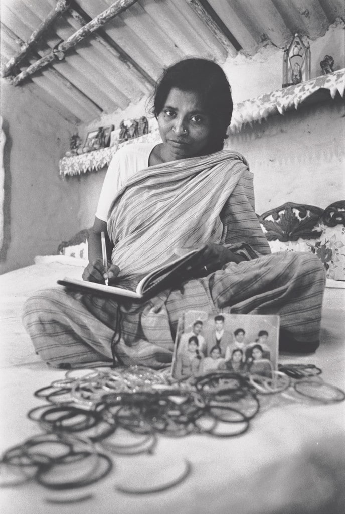 Devikripa - Staged Portrait, Seemapuri, Delhi; Sit-in, Family Planning Centre, Nandnagari, Delhi; Sikh widow, Trilokpuri