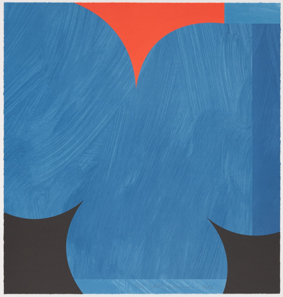 Untitled (Blue Clovers)