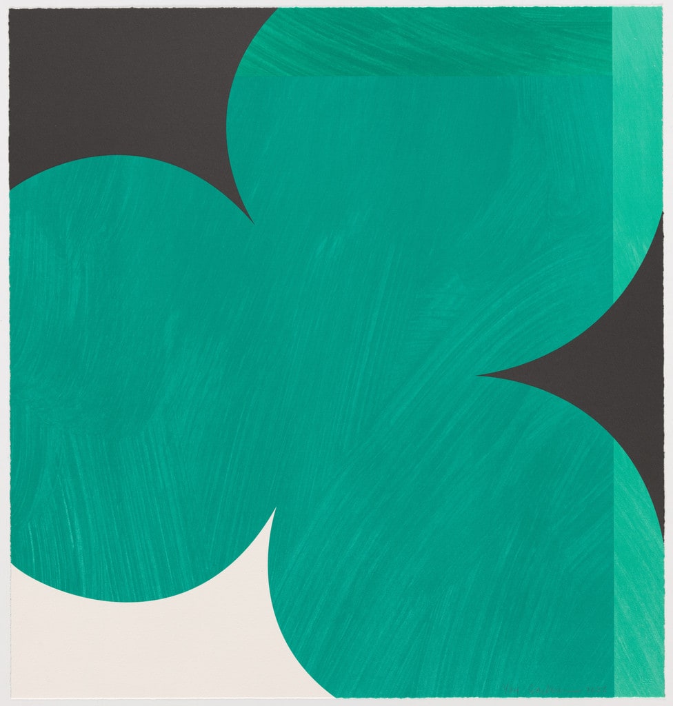 Untitled (Green Clovers)