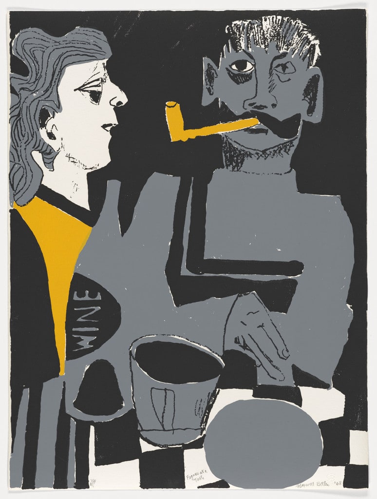 Figures at a Table from Centennial Suite