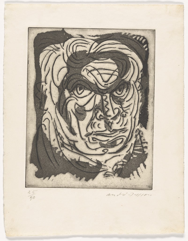 Le misanthrope (Self-Portrait)