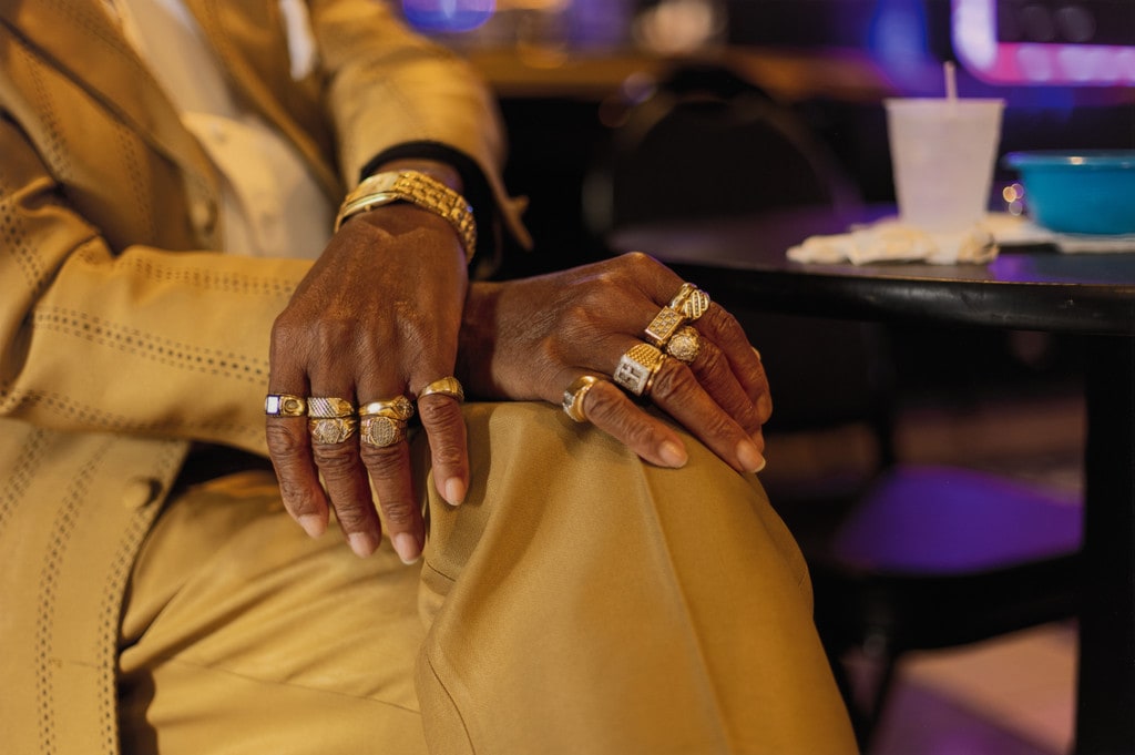 "King" Joe Lindsey and his Royal Setup (Robertson's Vieux Carré Lounge), New Orleans from the series Vanishing Black Bars & Lounges