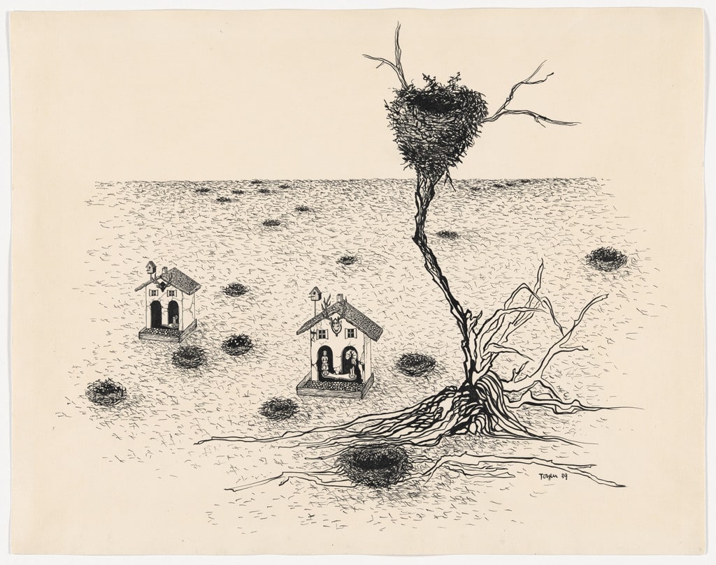 Untitled (Drawing for Střelnice [The Shooting Gallery])
