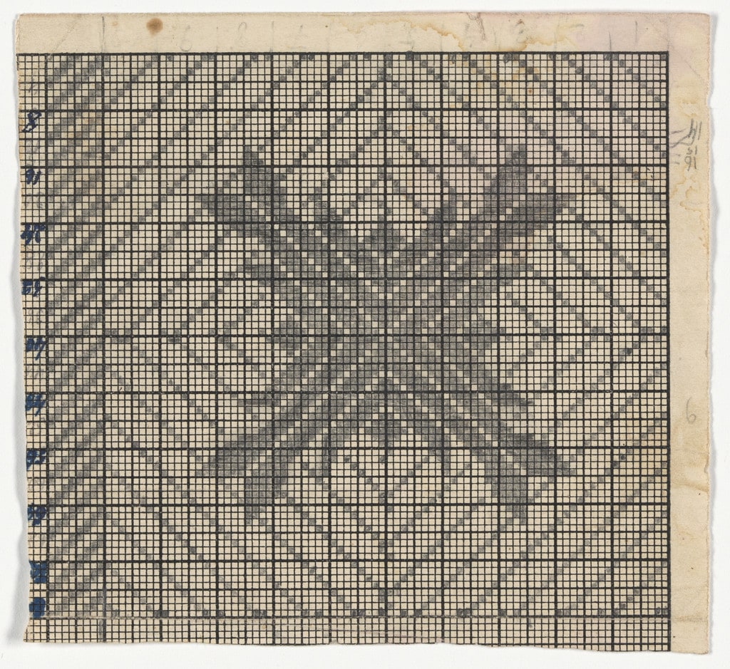 Design for Jacquard fabric book cover of Tkanina Polska (Polish Fabric)