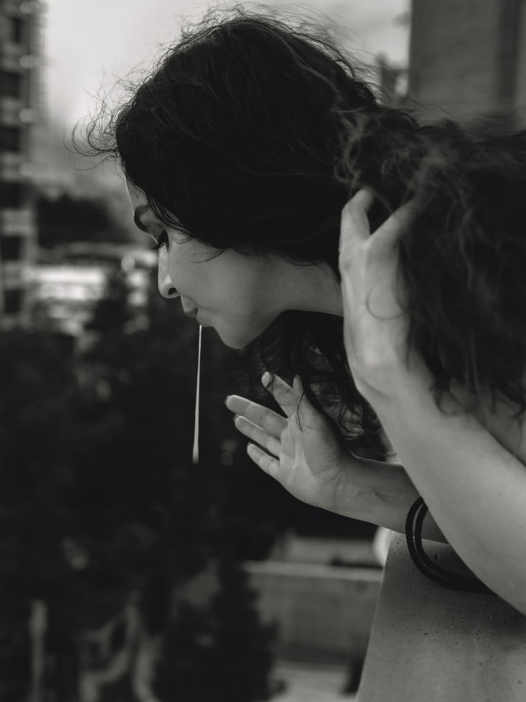 Untitled (spitting)