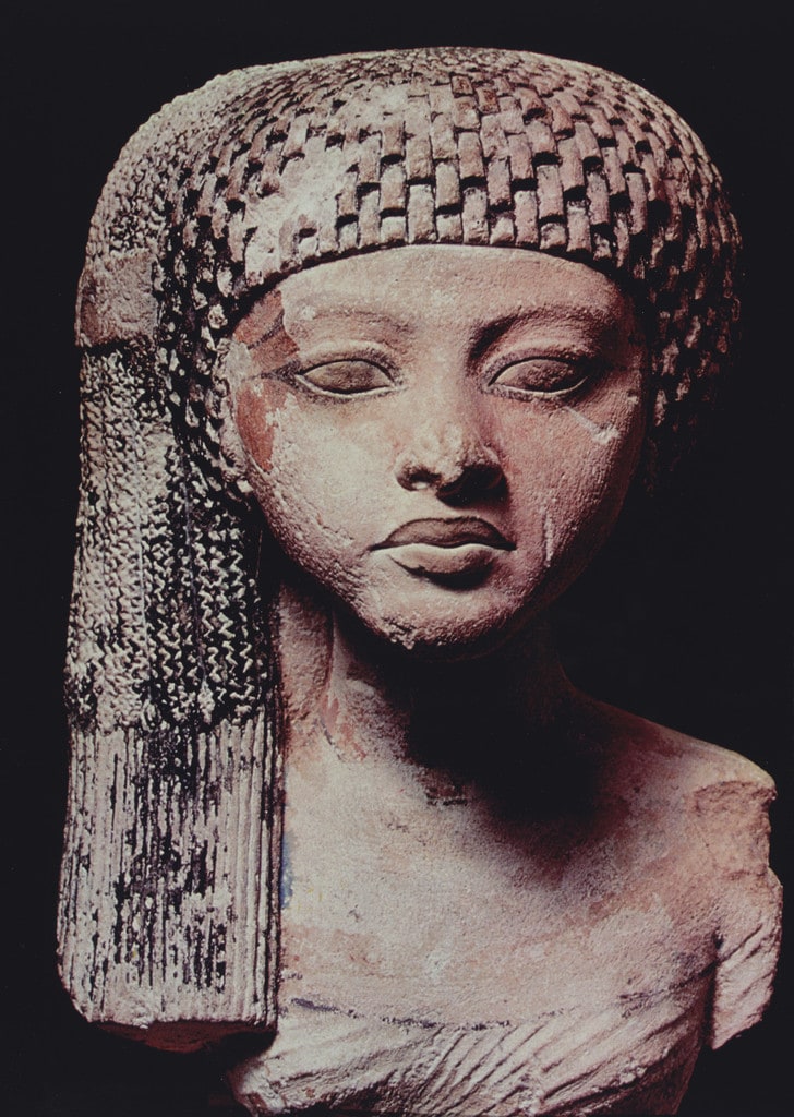 Miscegenated Family Album (Worldly Princesses), L: Nefertiti’s daughter, Merytaten; R: Devonia’s daughter, Kimberley