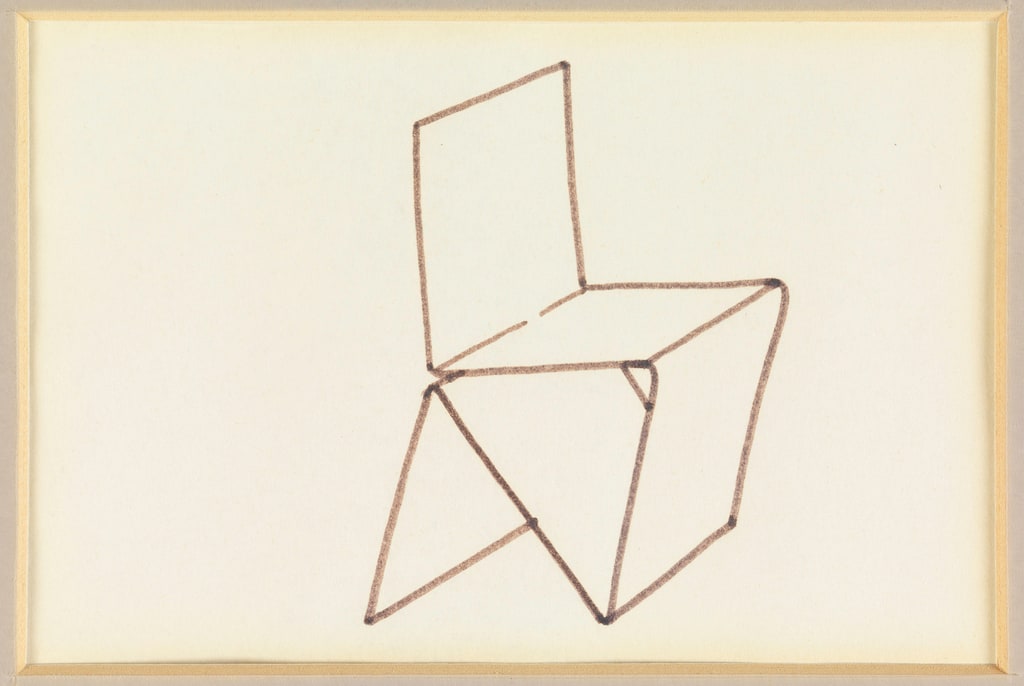 Drawing, Design for Chair, ca. 1981
