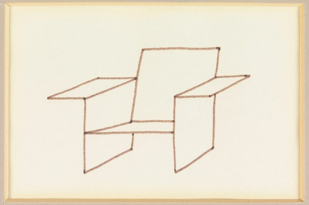 Drawing, Design for Chair, ca. 1981