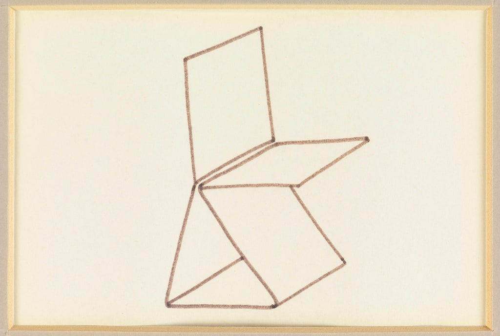 Drawing, Design for Chair, ca. 1981