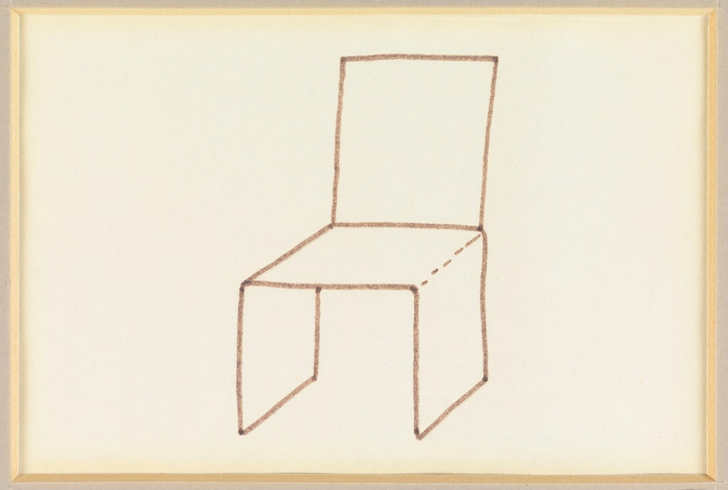 Drawing, Design for Chair, ca. 1981