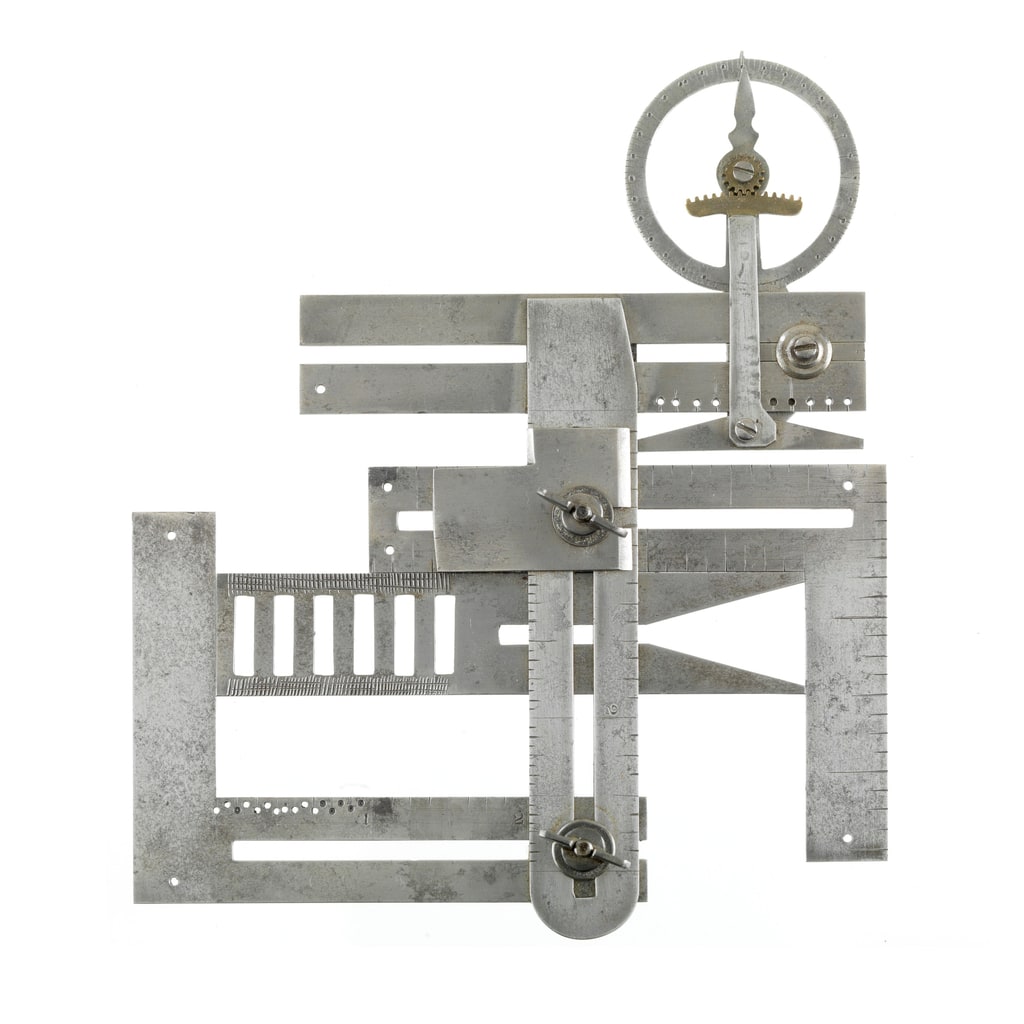 Patent Model For Carpenter’s Combination Tool, Patent No. 70,547, Bevel and Try Square, November 5, 1867