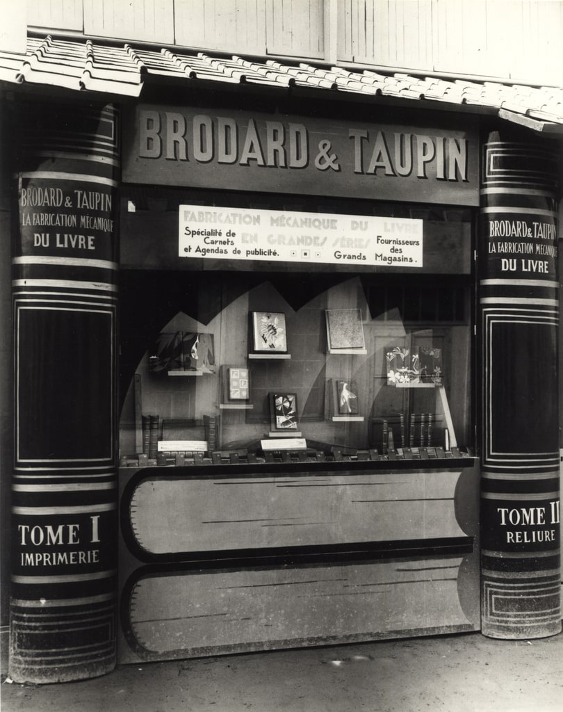 Photograph, Storefront of Printer and Bookbinder Brodard & Taupin, ca. 1924