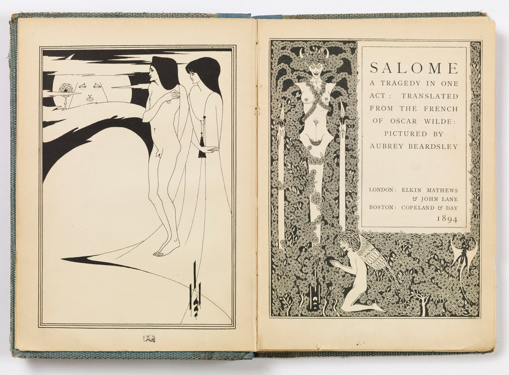 Frontispiece And Title Page, Salomé, 1894