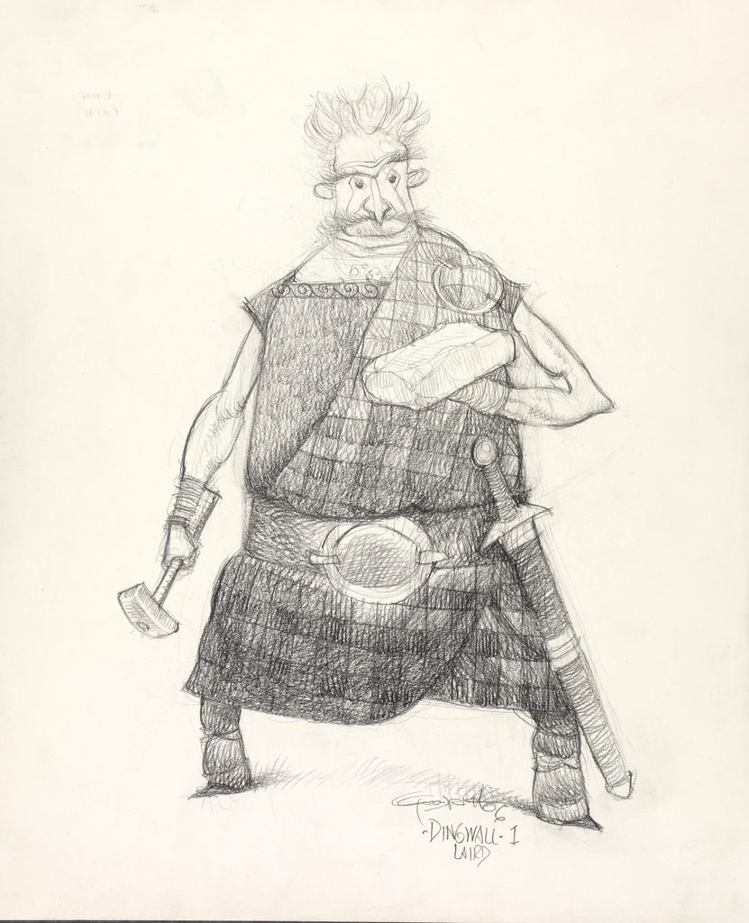 Concept Art, Lord Dingwall, Brave, 2012