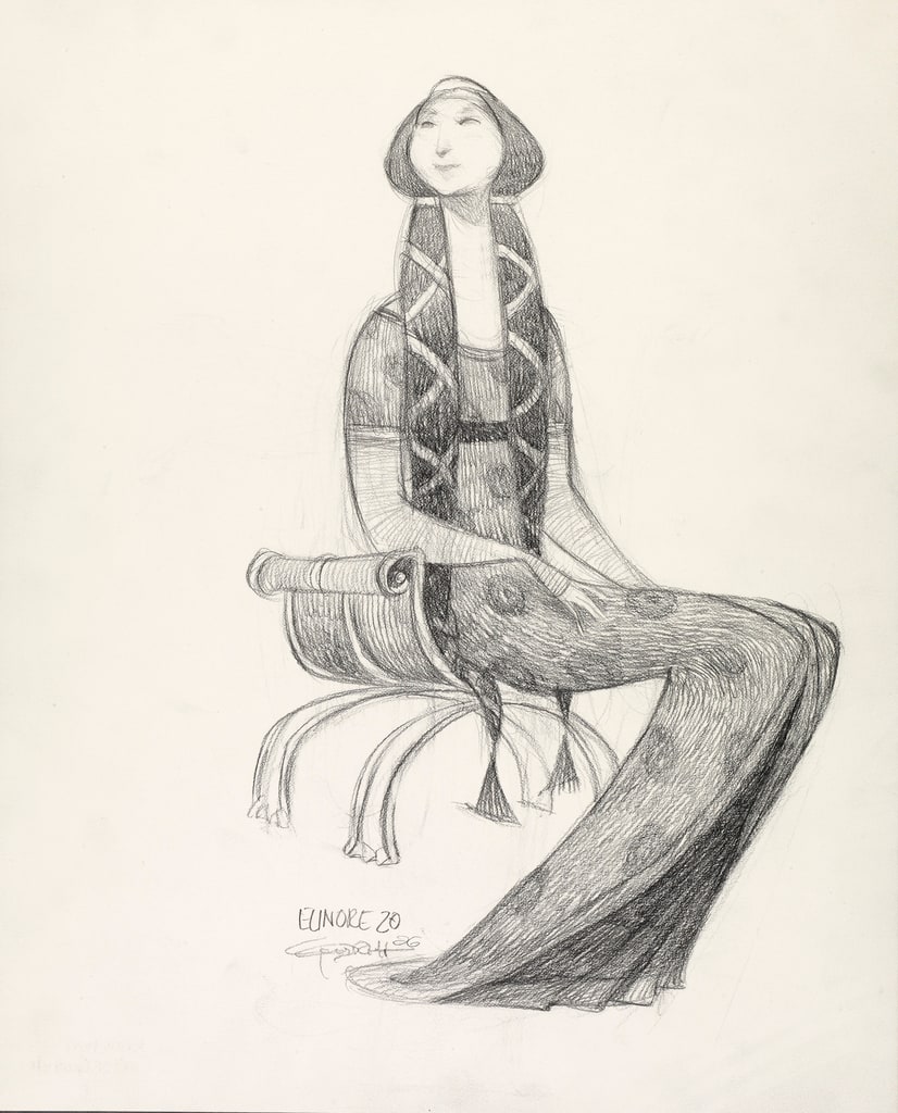 Concept Art, Queen Elinor, Brave, 2012