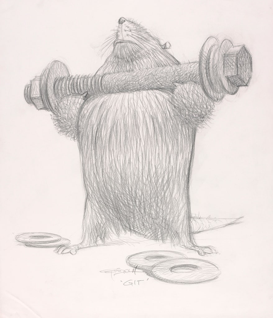 Concept Art, Git, Ratatouille, 2007