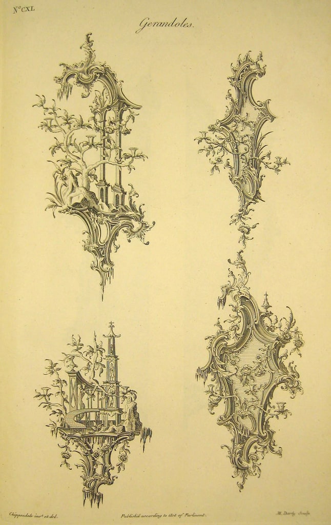 Print, Gerandoles, 1755